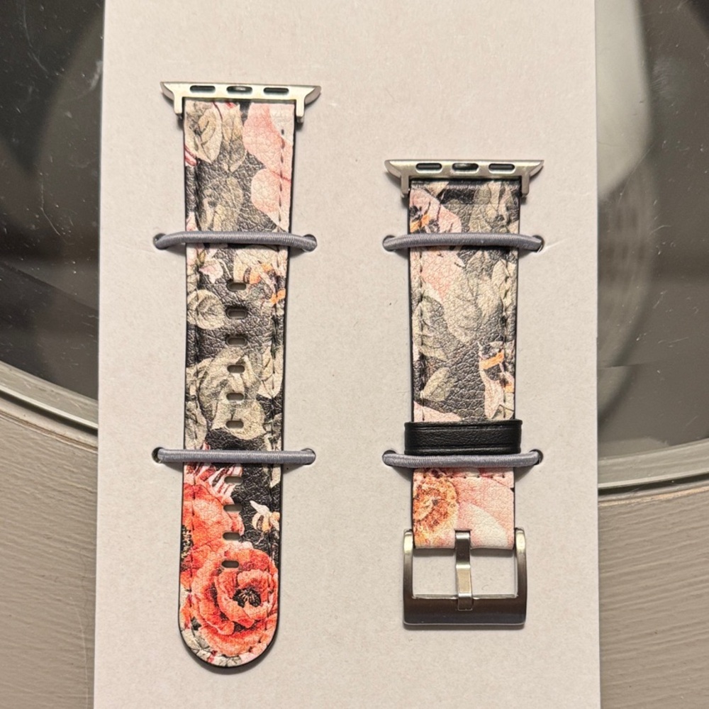 Floral Patterned Watch Band for Apple watch